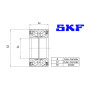 Підшипник передньої ступиці SCANIA | SKF | 1868087, VKBA5314, SET1231, F15097
