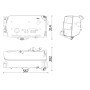 Розширювальний бачок MAN  TGX,TGS| MAHLE | 81061026230, NRF455015,CRT97000P